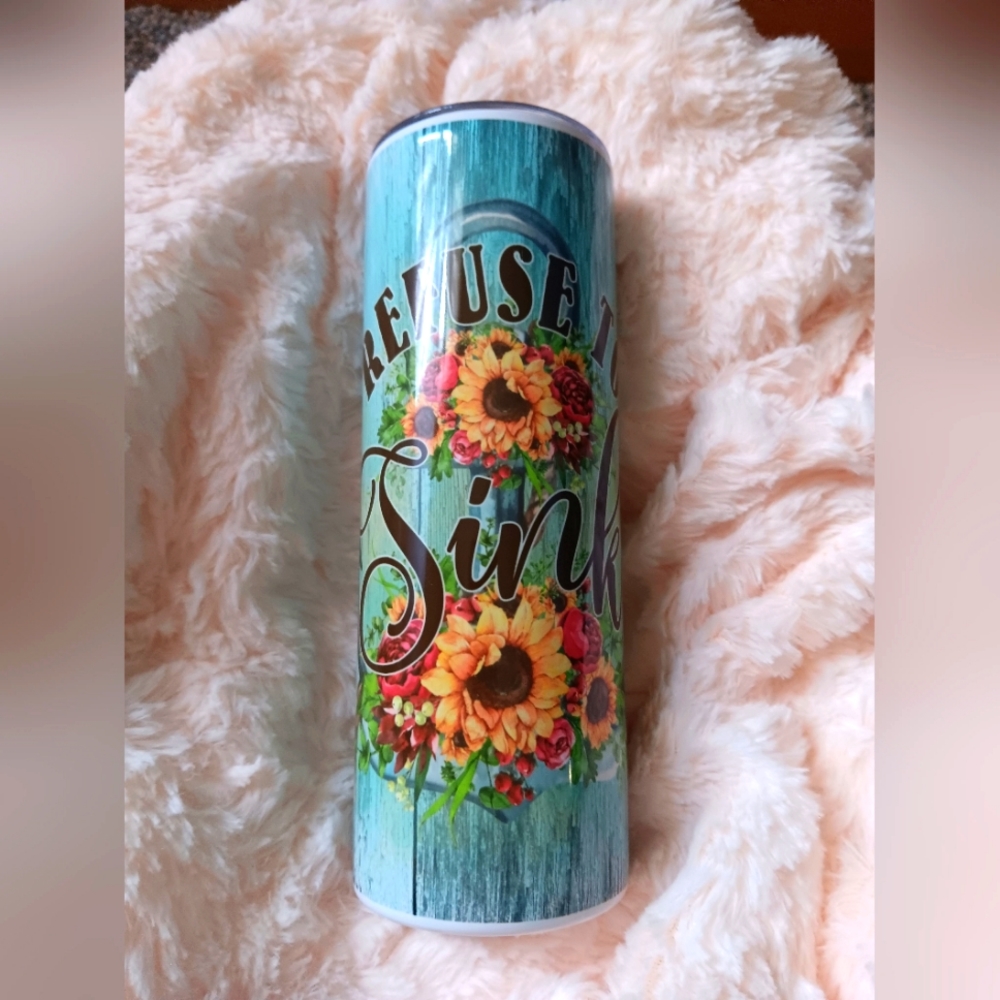 Refuse to sink insulated tumbler